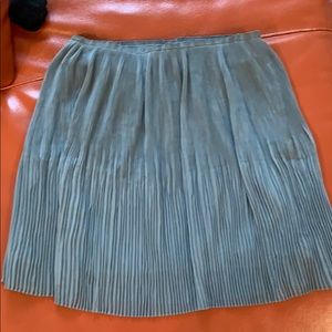 Chiffon pleat skirt
